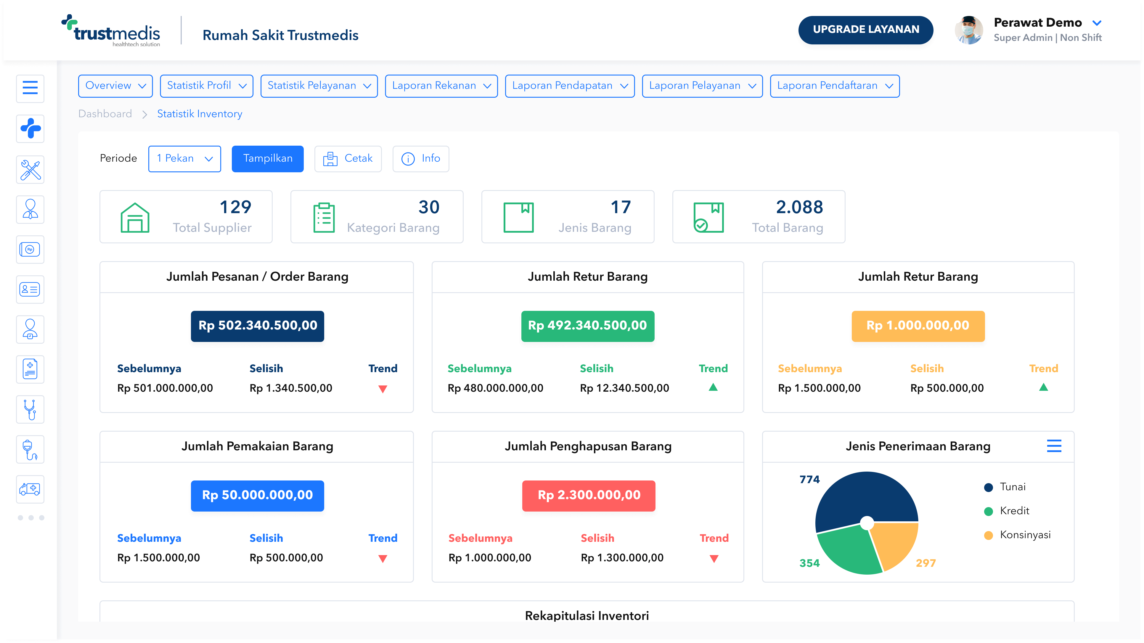 Booking online- Aplikasi klinik Trustmedis