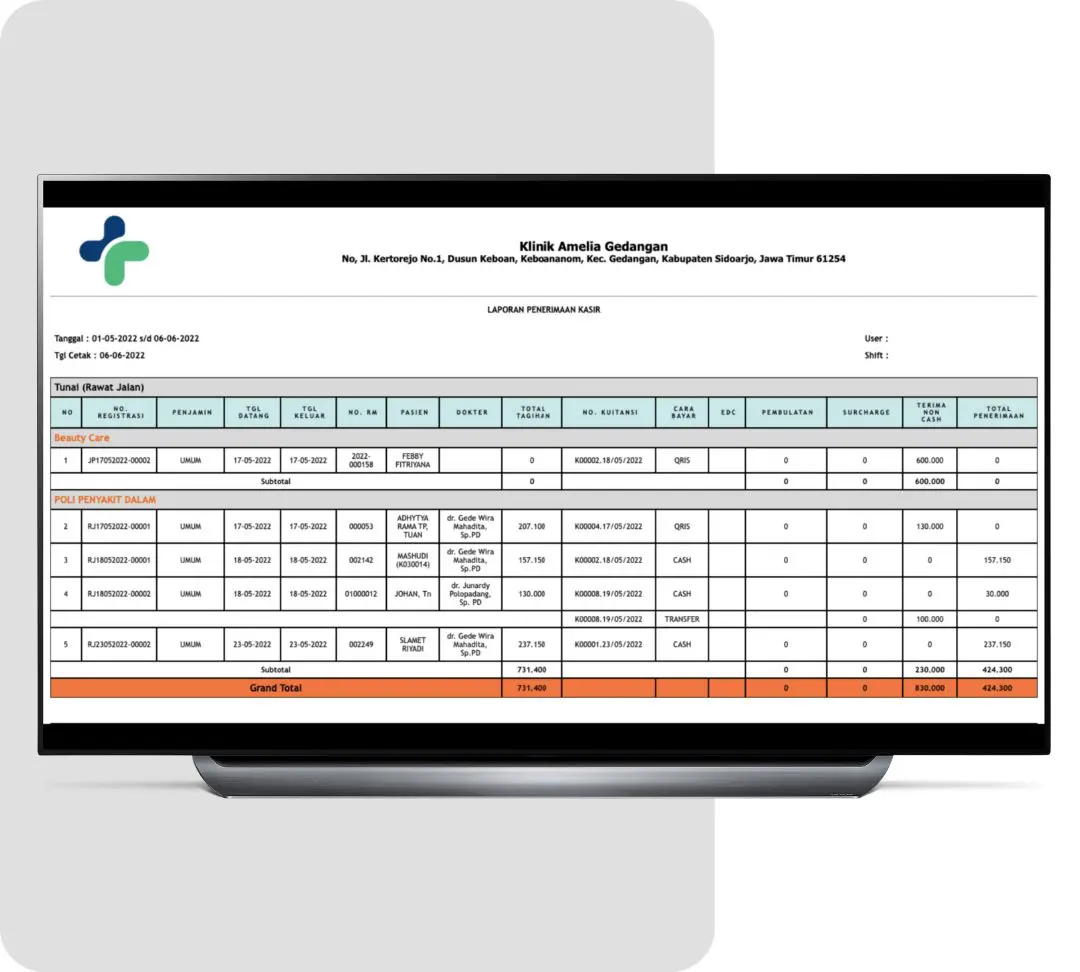 Antrean digital- Aplikasi klinik Trustmedis